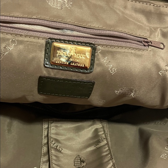 Paolo Masi Dark Green Shoulder Bag - Picture 13 of 16